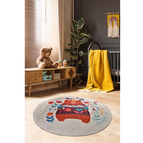 Conceptum Hypnose tepih Sweet Bear, O140 cm, šareni Cene
