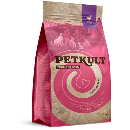 Petkult dog probiotics starter & junior - raca in rjavi riž 2 kg Cene