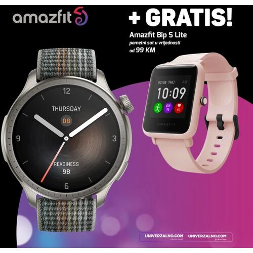 Amazfit Balance Nylon, Sunset Grey + Bip S lite Cijene