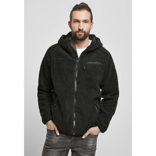 Urban Classics Teddyfleece Worker Jacket Black Slike