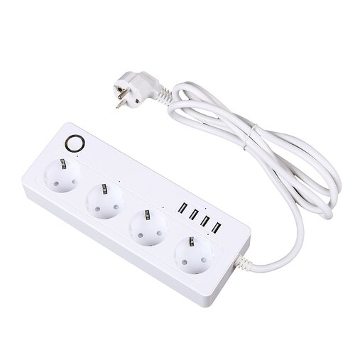 Moye VOLTAIC SMART POWER STRIP V2 4 EU PLUGS + 4 USB PLUGS 3680W 16A, (20408066) Cene