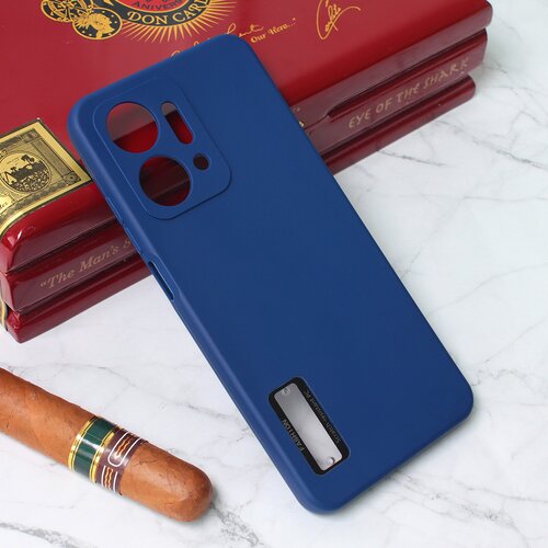  Maska za telefon Soft Silicone za Honor X7a plava Cene