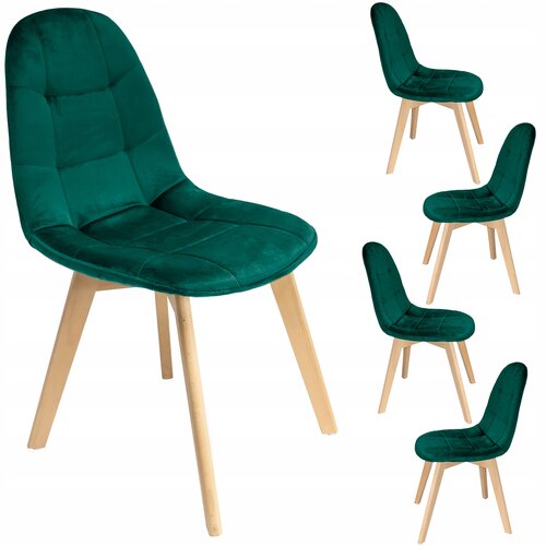 Jumi 4 x Stol COLIN zelen, (21960848) Slike