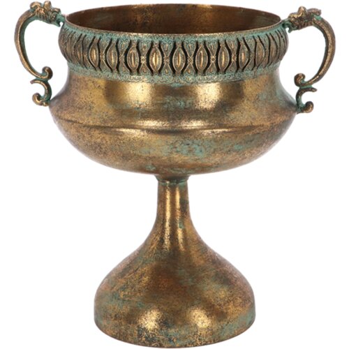  Aged Metal vaza - 34 cm Cene