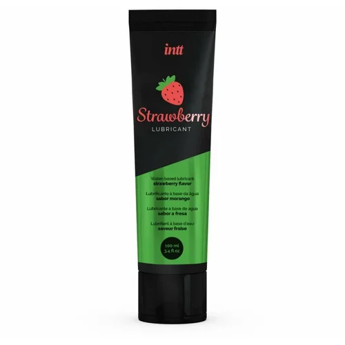 Intt Cosmetics Lubrikant Intt Strawberry 100 Ml