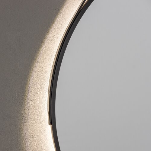  Brilagi-LED Kupatilsko ogledalo VERESE LED/19W/230V 60 cm crna IP44 CRI 90 prigu&amp;scaron;iva + CCT Slike
