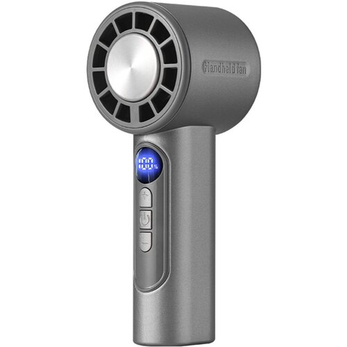 INF Ročni ventilator s polprevodni&scaron;kim hlajenjem in LED zaslonom, 3000mAh Gray, (5000286495) Cene