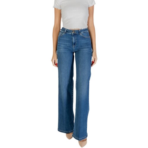 Liu Jo Kavbojke bootcut B.UP GOOD FLARE H.W. UF5100 D0264 Modra Slike
