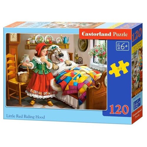 Castorland puzzle Little Red Riding Hood (Crvenkapica), 120 dijelova, 32 x 23 cm Slike