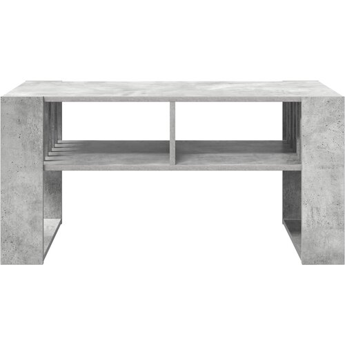  Kava Stol Betonski sivi 92 x 49,5 x 45 cm Konstruirano drvo Slike