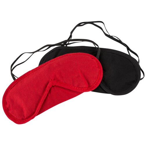 Cottelli Blindfold Set Red/Black 2 pack Cijene