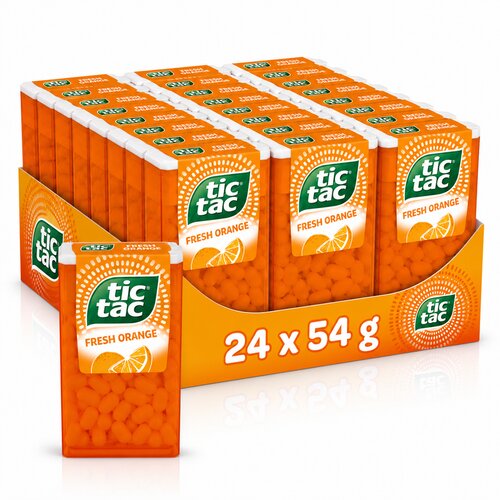 Tic Tac orange 54 g x 24 XXL Slike