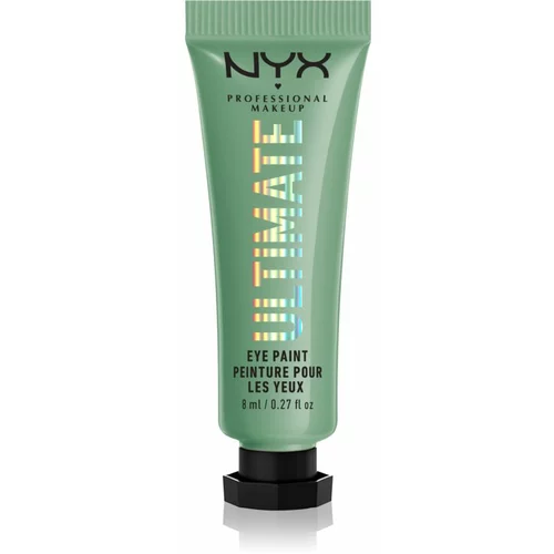 NYX Professional Makeup Pride Ultimate Eye Paint kremasto senčilo za oči za obraz in telo odtenek 01 Exist Fabulously (Green)