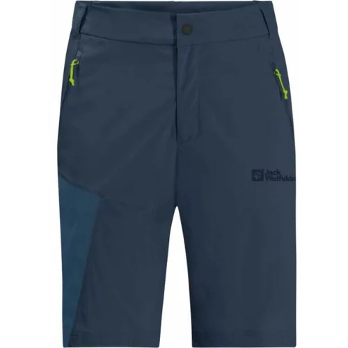 Jack Wolfskin GLASTAL SHORTS M Muške kratke hlače za aktivnosti na otvorenom, tamno plava, veličina