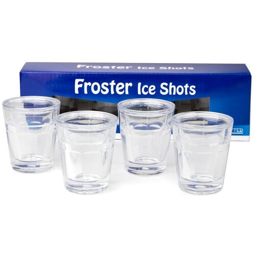  Hladilni kozarčki za žganje Ice Shots 4 kosi - Froster - Dekli&scaron;čina - Za 18 let - Poletni hiti Cene