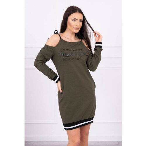 Kesi Dress Tres Chic khaki Cene