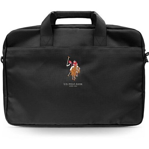 Us Polo ZDA POLO ASSN. 16-INČNA TORBA ZA PRENOSNIK, POKROV ZA RAČUNALNIK, ČRNA, (21833743) Slike