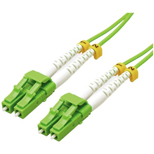 Roline 21159276 steklena vlakna optični priključni kabel LC 7.00 m zelena 1 kos, (20630738) Cene