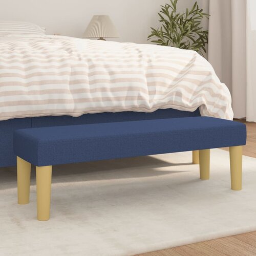  Klupa plavi 100x30x30 cm od tkanine Cijene