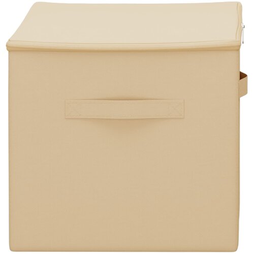  Kutija za spremanje 6 pcs Krem 55 x 35 x 32 cm Netkana tkanina Slike