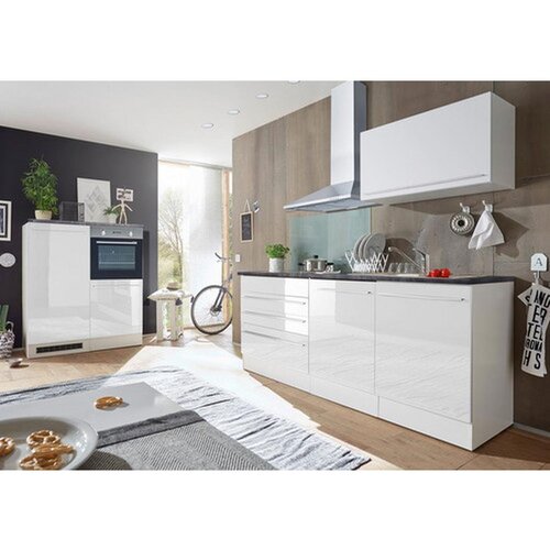 Modern Living Moderen Kuhinjski Blok Brez Aparatov Welcome Jazz, Bela Slike