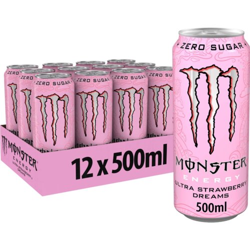 Monster Ultra Strawberry Dreams 0,5l / 12 limenka XXL Cijene
