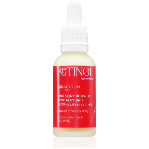 Miraculum AGE-SYNERGY RETINOL 0.2% serum proti staranju in nepravilnostim na koži z retinolom 30 ml Cene