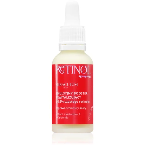 Miraculum AGE-SYNERGY RETINOL 0.2% serum proti staranju in nepravilnostim na koži z retinolom 30 ml