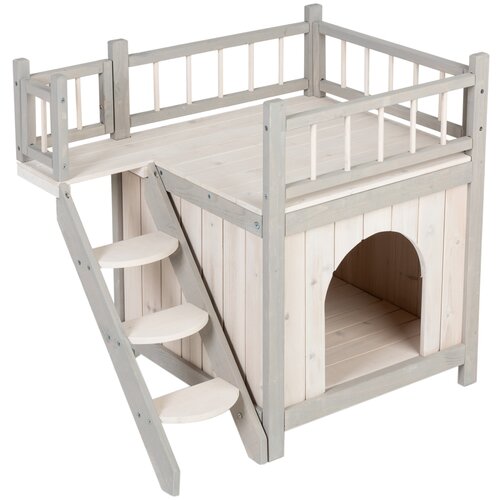 Zooplus Kuća za mačke Prince - D 70 x &amp;Scaron; 49 x V 65 cm Slike