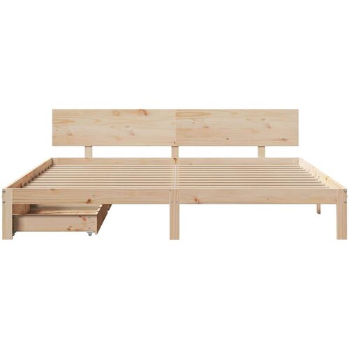 vidaXL okvir kreveta s ladicama bez madraca 200x200 cm Cene