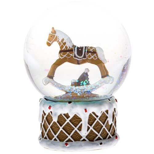 Dakls Snežna krogla iz poliresina (višina 10 cm) Snowy Horse – Cene