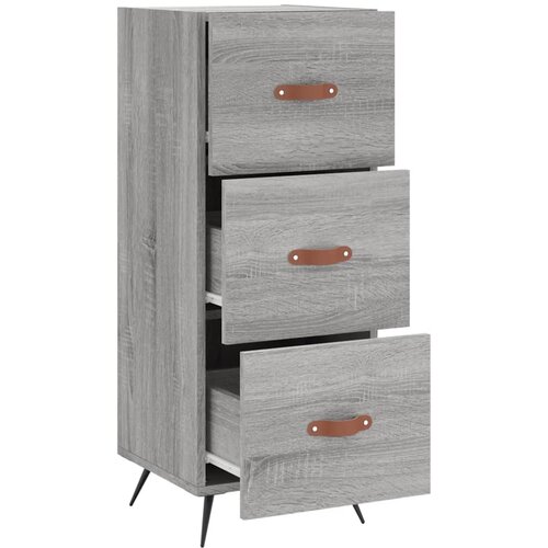  Komoda boja hrasta sonome 34,5x34x90 cm od konstruiranog drva Slike