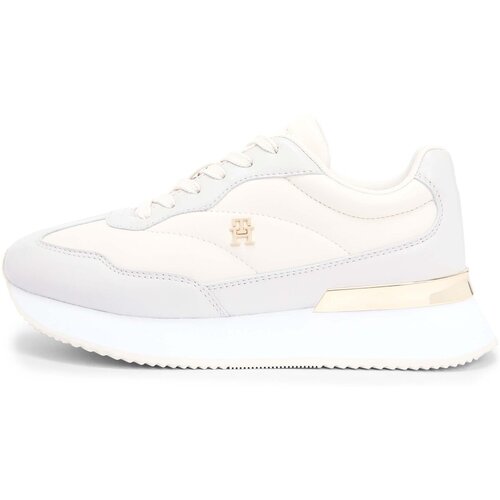 Tommy Hilfiger Nizke superge Chic Fashion Runner Bež Slike
