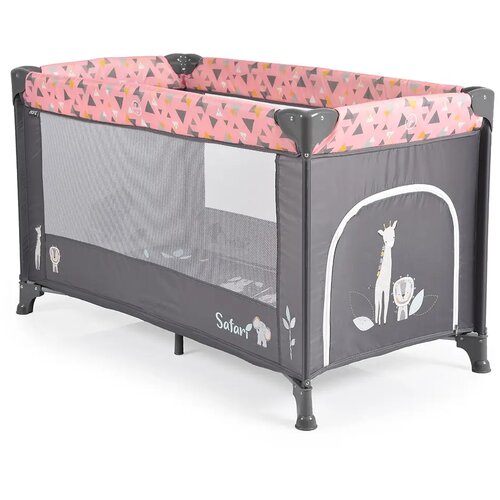Cangaroo Moni Prenosivi krevetac Safari – Pink Cene