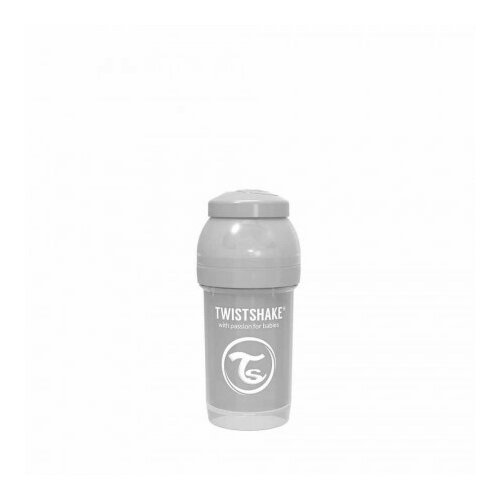 Twistshake flašica za bebe 180 ml pastel grey ( TS78254 ) TS78254 Cene