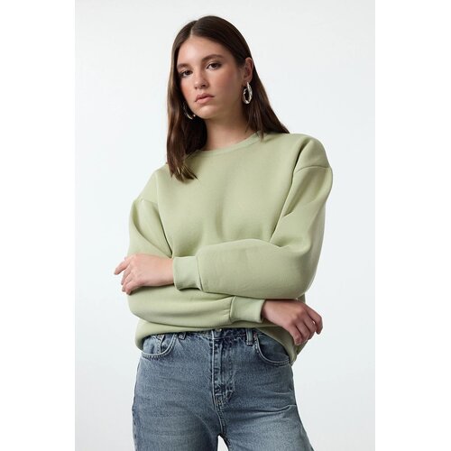 TRENDYOLMILLA ženski duks TWOAW24sw00101, Mint-Zelena Slike