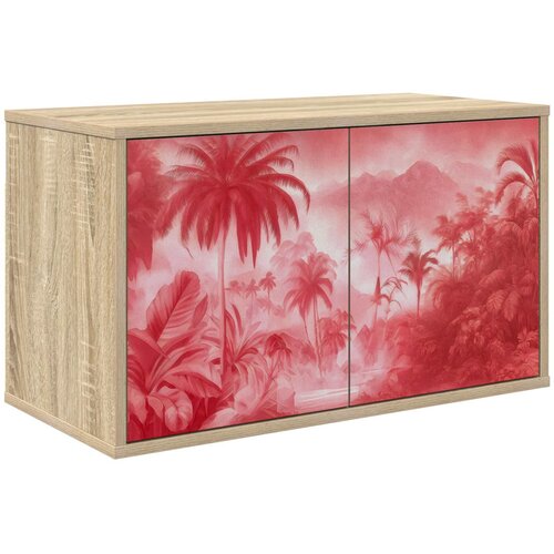 TV ormar za montažu na zid AACHEN 69 x 33 x 40 cm Hrast sonoma Slike