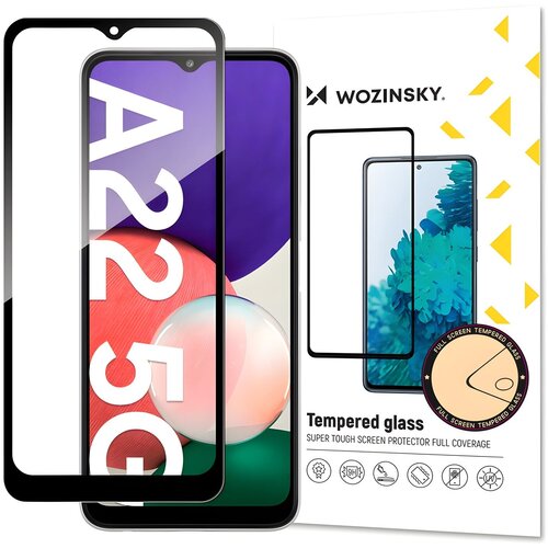 Wozinsky zaštitno kaljeno staklo za Samsung Galaxy A22 5G - Crna KP9849 Cene