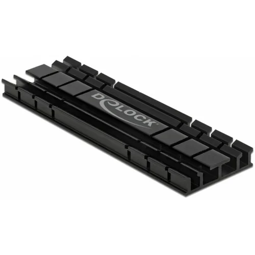 Delock Pasivni Hladilnik za M.2 NVMe SSD 70mm črn 18285