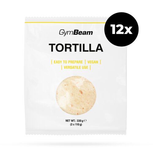 GymBeam pšenična tortilja 12 x 330 g Cene