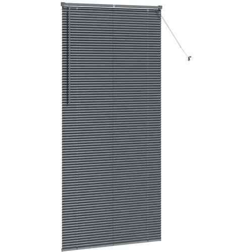  Venecijanski zastore Tamno siva 220 x 105 cm Aluminij Slike