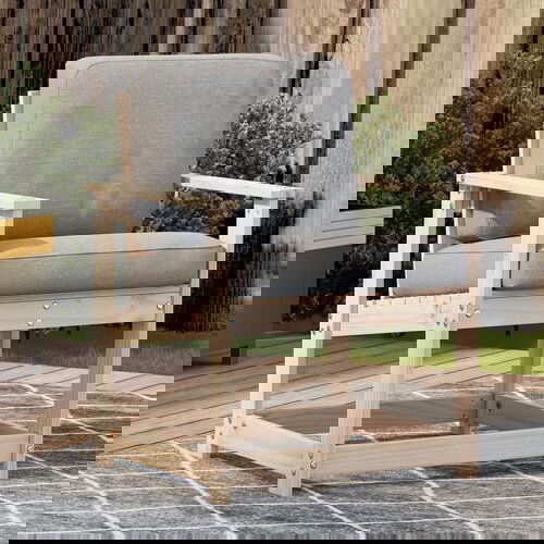  The Living Store Vrtni stol 62x56x77 cm trdna borovina - Vrtni Stol, (21476955) Cene