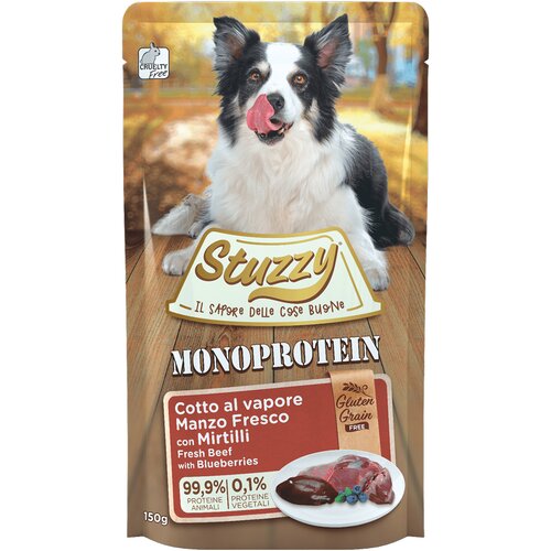 Stuzzy Monoprotein govedina s borovnicama, vrećica 150 g Cijene