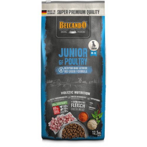 Belcando Suva hrana za pse Junior GF, Živina, 12.5kg Slike