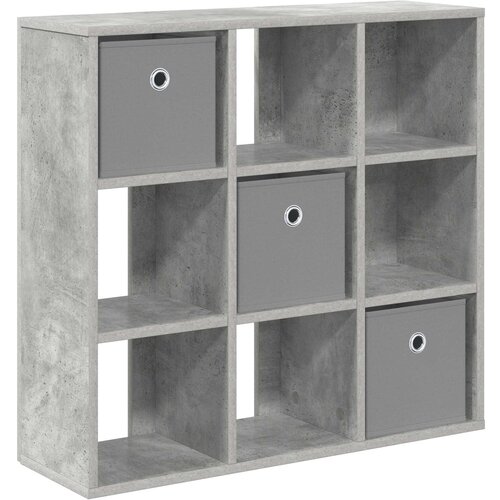 Kreveta s ladicama Betonski sivi 73,5 x 24 x 69,5 cm Slike