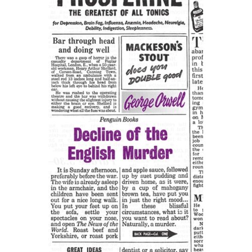 Penguin Books Decline of the English Murder Slike
