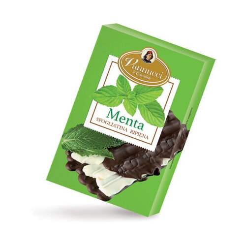 Extra tamna cokolada punjena sa kremom od mente-Sfogliatine alla Menta- Esposit Slike