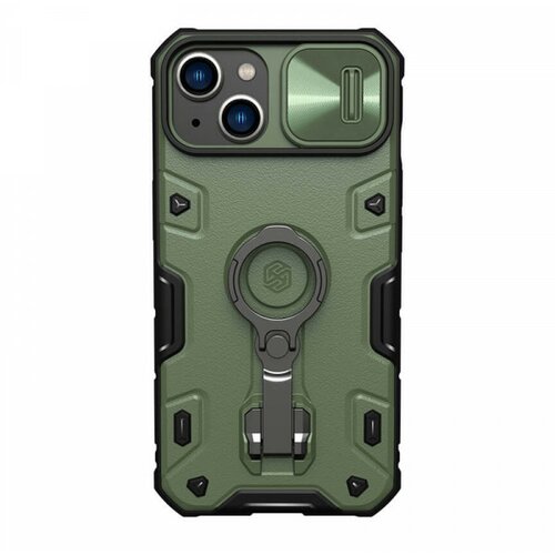Nillkin futrola cam shield armor pro za iphone 14 plus (6.7) zelena Slike