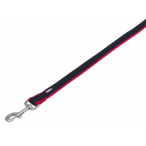 Nobby dog mesh preno povodac l-xl 35mm-120cm crveno-crni Slike