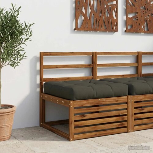  Jastučić za sjedalo od 1 dijela VIANEN 100% poliester Antracit - Antracit 80 x 80 x 12 cm 1 Cijene